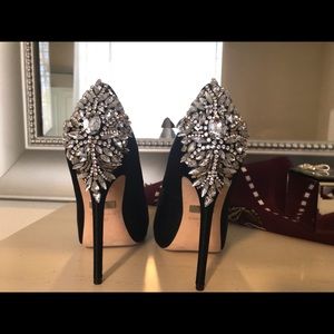 Badgley Mischka Kiara Black heels